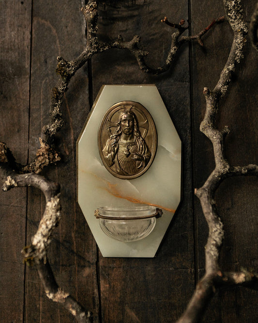 Antique Holy Water Font