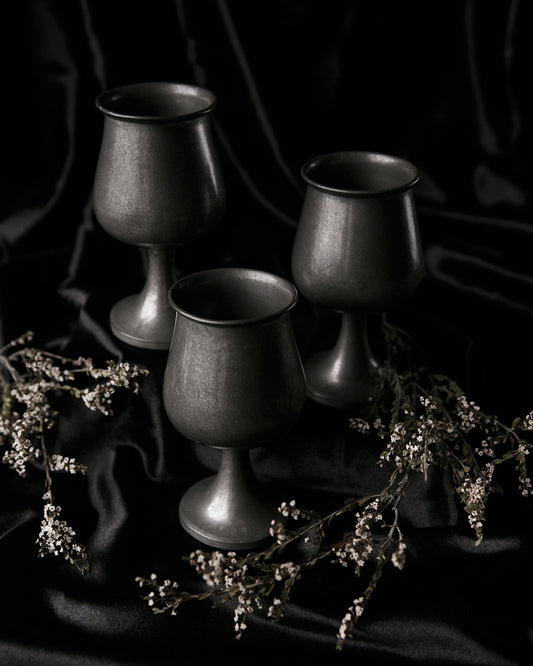 Vintage Pewter Chalice